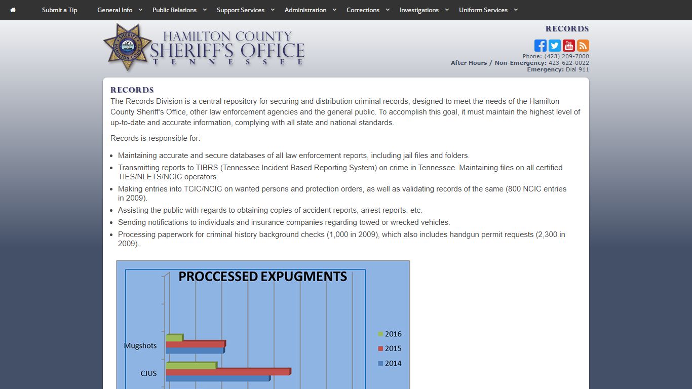 HCSO-Administration-Records - hcsheriff.gov